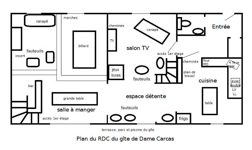 Domaine D'Herminis - Gite De Dame Carcas 카르카손 외부 사진